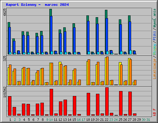 Raport Dzienny -  marzec 2024