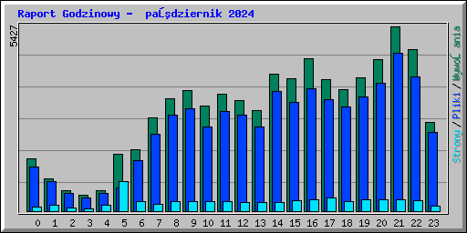 Raport Godzinowy -  październik 2024